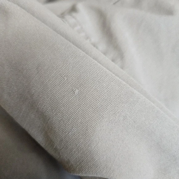 Lands' End Chore Coat Women Large Canvas Barn Field Flannel Lined Corduroy Tan - Picture 8 of 14